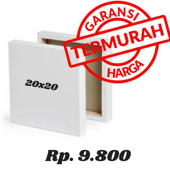 

HOT SALE Kanvas Lukis 20X20 cm/Canvas Board 20 x 20 cm - Terlaris dan Termurah