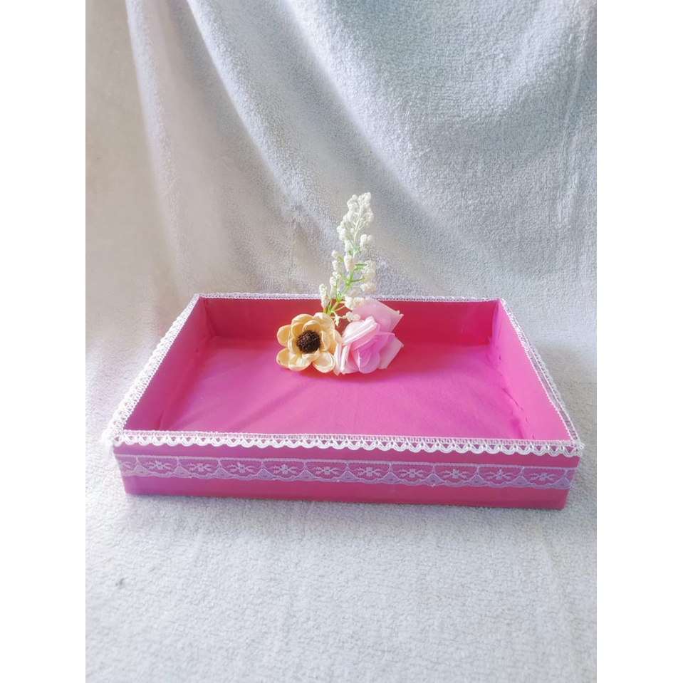 BEST PRODUCT  KOTAK HANTARAN 1 SET ISI 4 / KOTAK HANTARAN SET PINK / KOTAK HANTARAN SIMPLE / KOTAK H