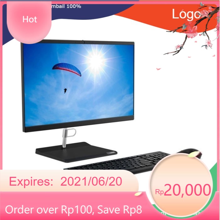 Lenovo All In One PC V50a 11FN00A1IF Intel Core i7-9700T 8GB 1TB W10