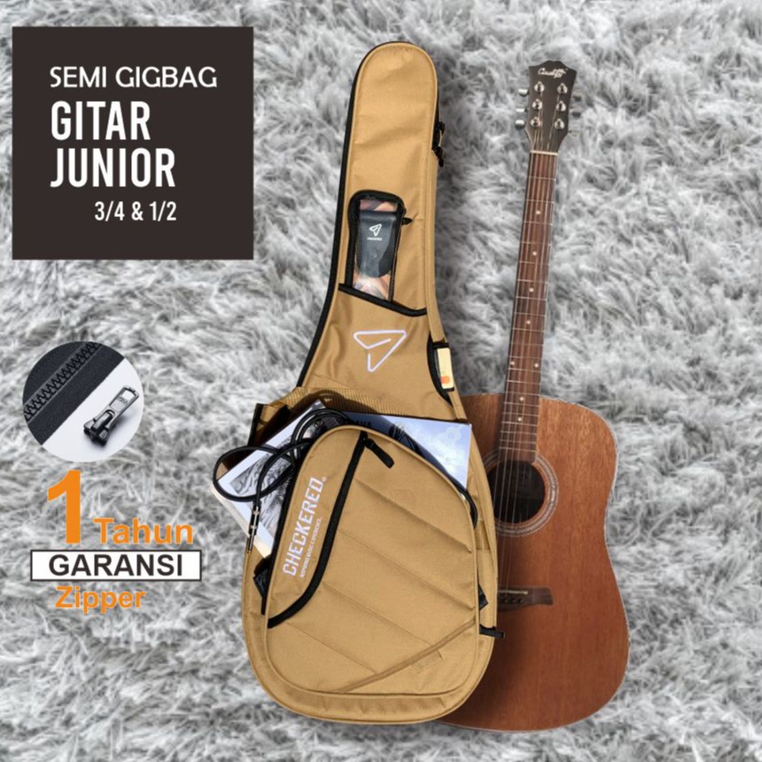 Semi Gigbag Gitar Junior Checkered