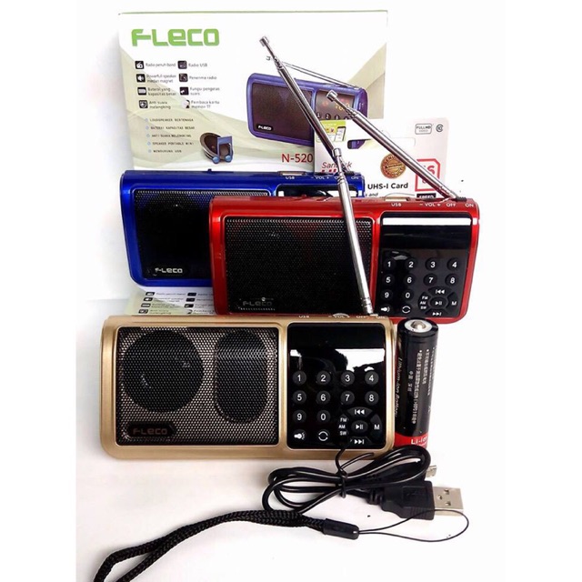 Speaker quran Fleco +digital radio fm am