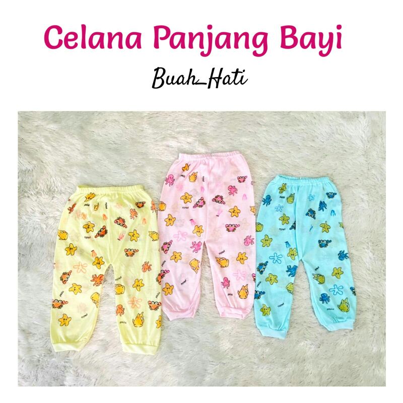 Isi 3pc Celana Panjang Bayi dan Anak