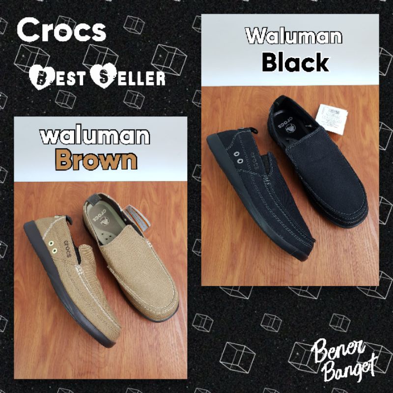 CROCS WALUMAN ORIGINAL/CROCS PRIA/SEPATU CROCS PRIA