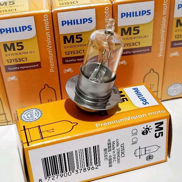 BOHLAM DEPAN PHILIPS 12V 35/35 W K1 BEBEK &amp; METIC