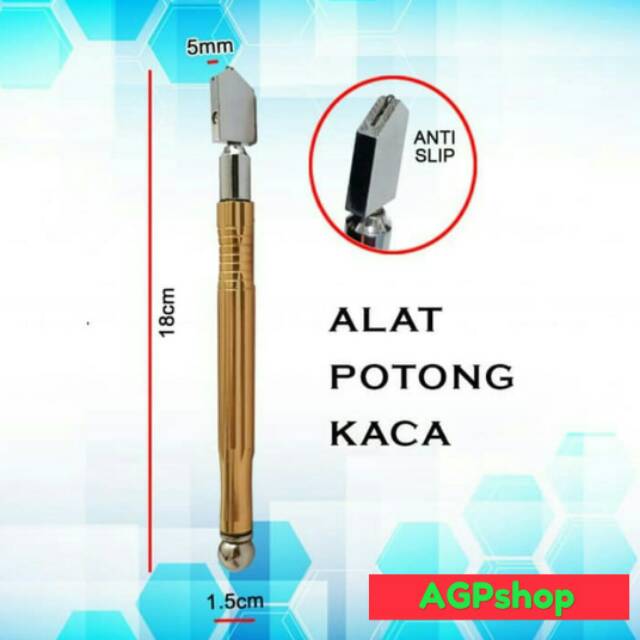 Glass Cutter / Cutting Tool Alat Potong Kaca dan Keramik 18 Cm