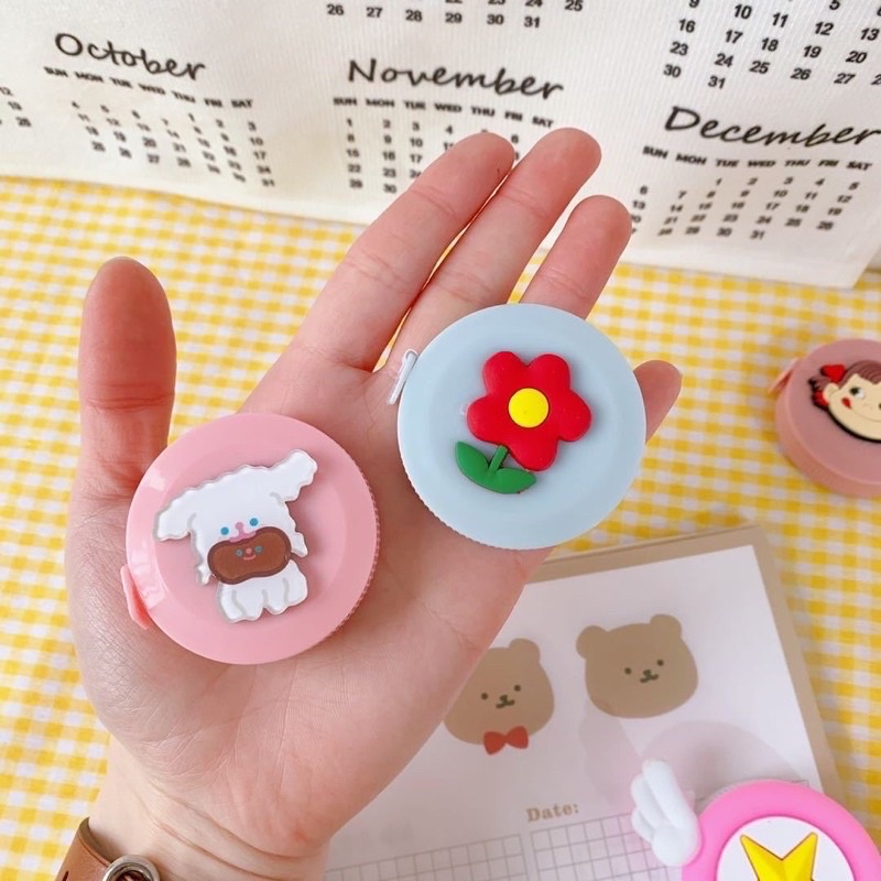 cute tapeline kawaii meteran mini imut