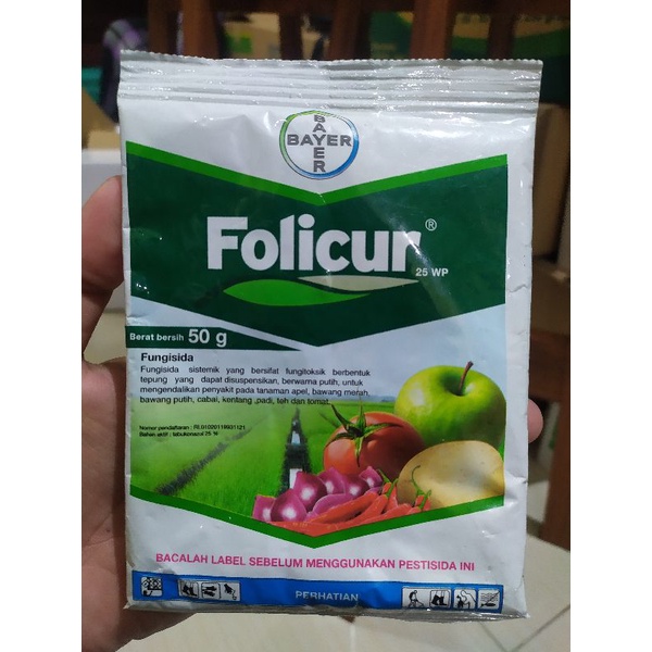 Fungisida Folicur 25wp (50gram)