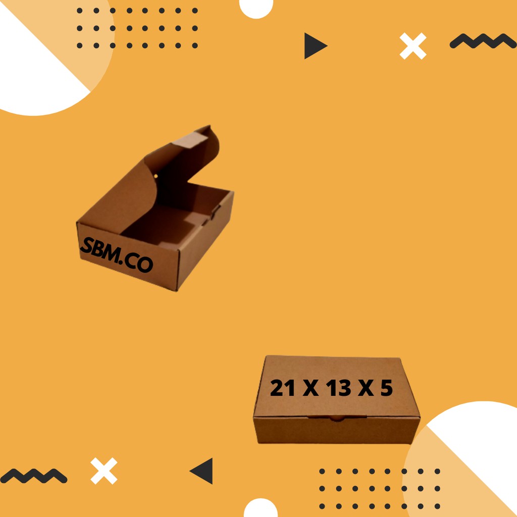 

KARDUS HAMPERS KOTAK UKURAN 21X 13 X 5 KARDUS PACKING OLSHOP DIE CUT