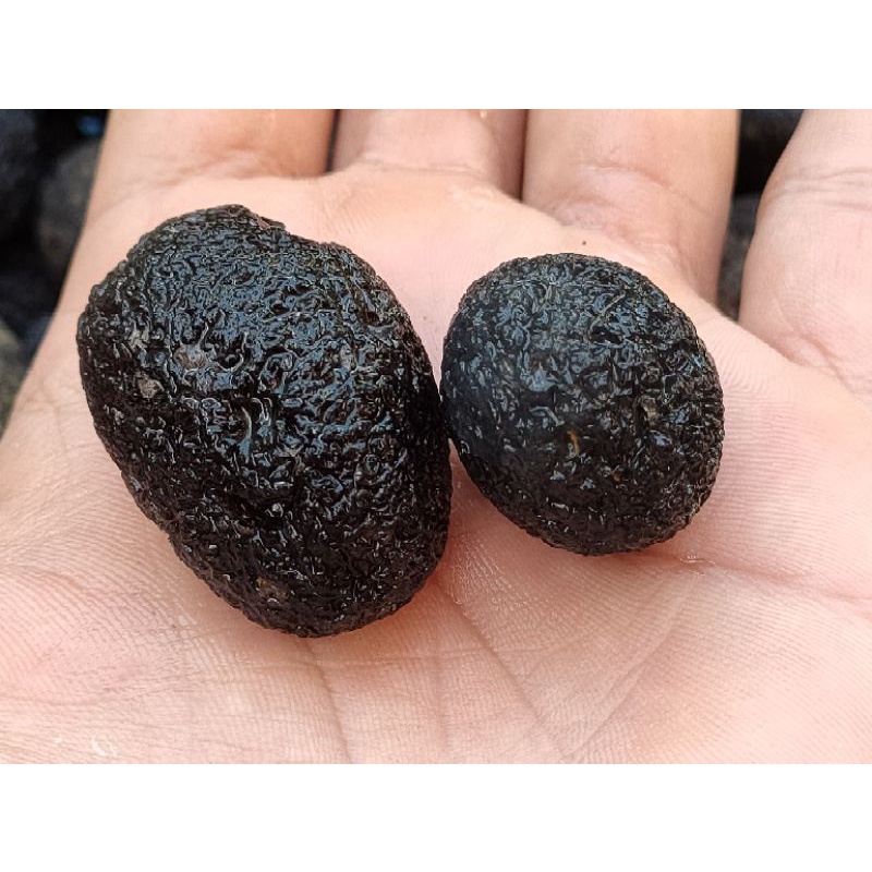 ROUGH BAHAN BATU AKIK SATAM METEOR NATURAL STONE  AGNI MANITTE TEKTITE TERMURAH SE BIMASAKTI