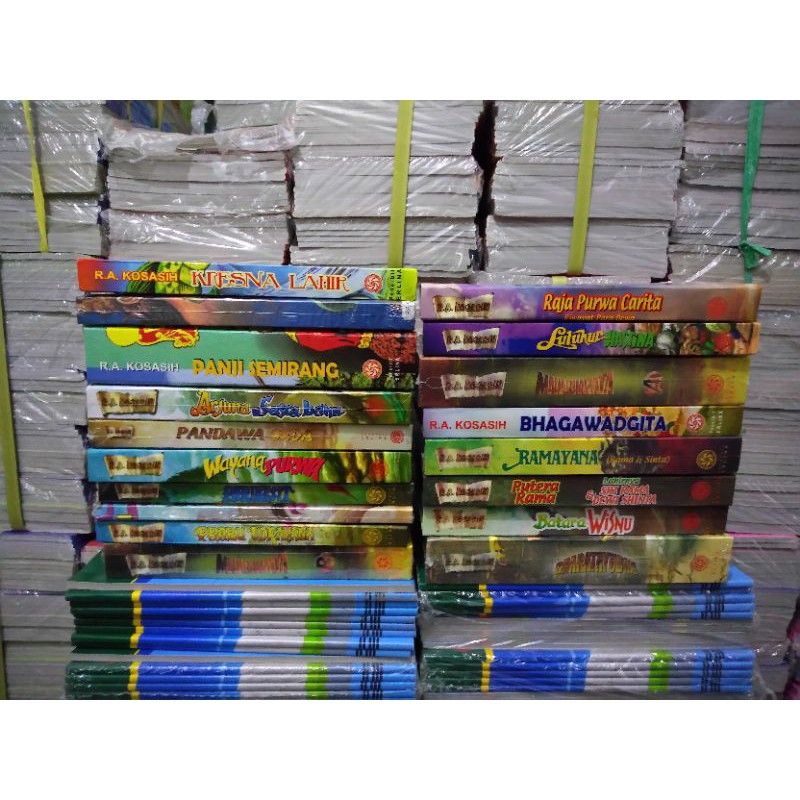 Jual Buku Komik Wayang 18 Judul Karya R.A Kosasih (Hard Cover ...