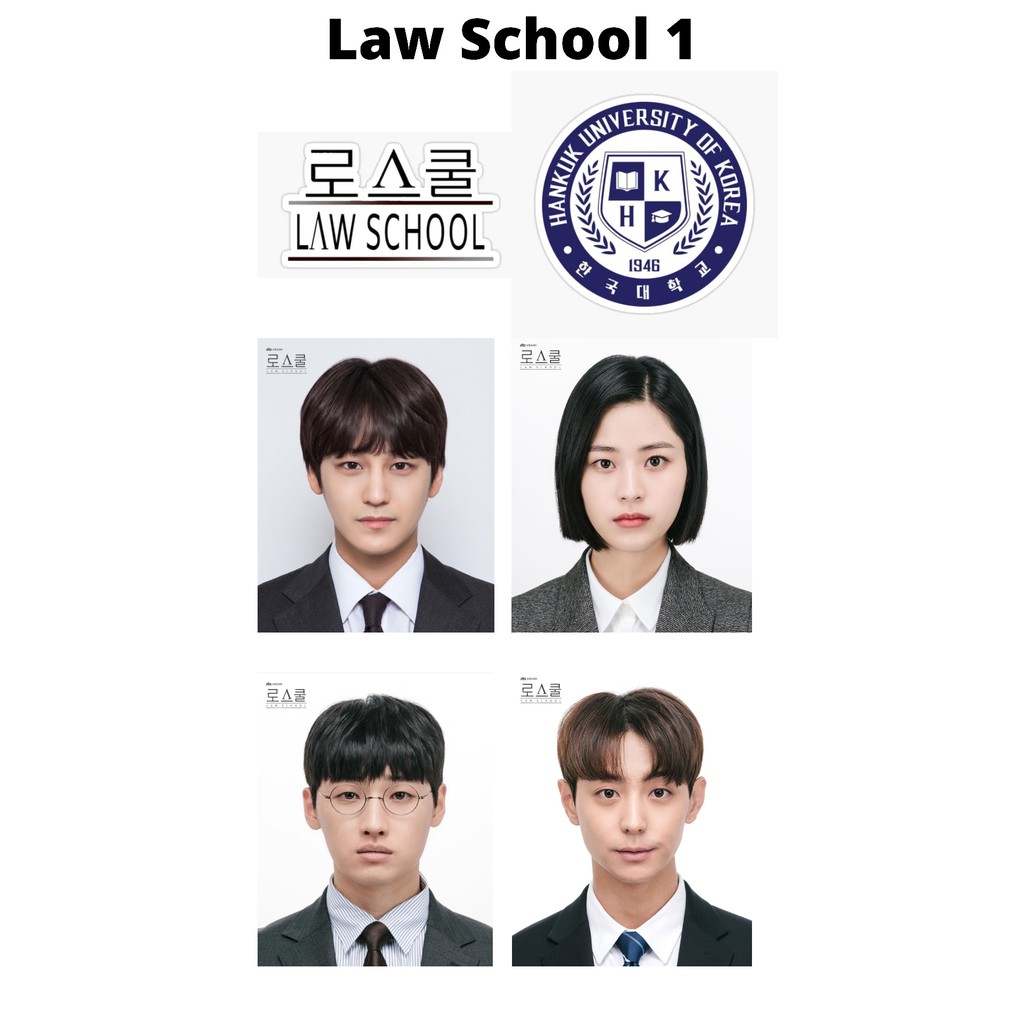 Sticker Law School Kdrama Stiker Drakor Kim Bum Aesthetic Murah