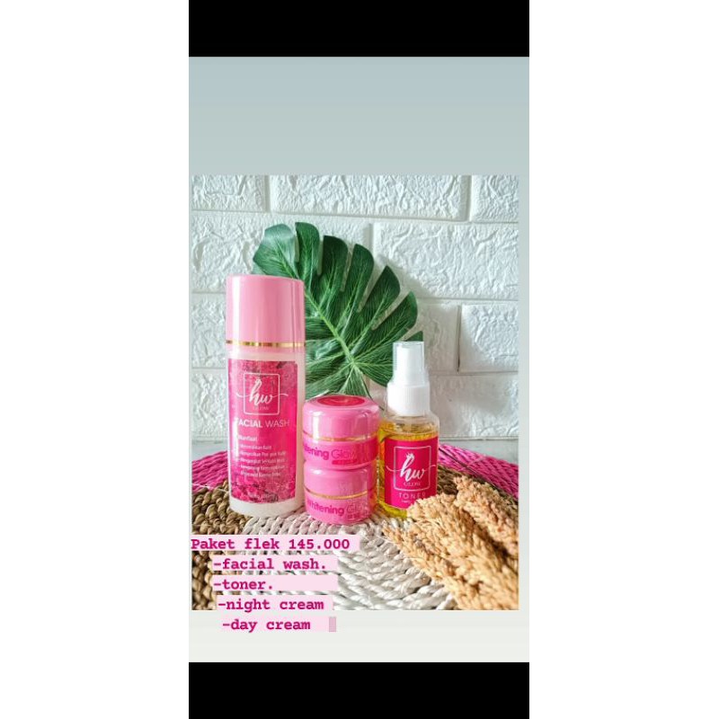 HW GLOW SKINCARE(Paket Flek)