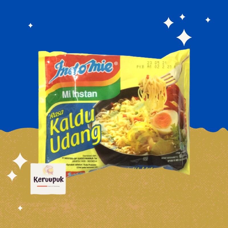 

Indomie Kaldu Udang Mi Instan