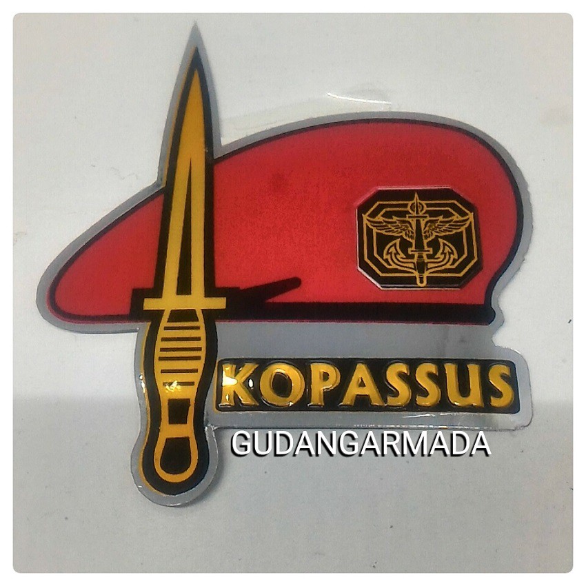 

Stiker Kilap PVC Kopassus | Aksesoris Kendaraan dan Craft Stationery