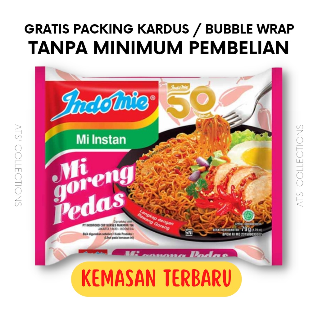 Jual Indomie Mi Goreng Pedas Pcs Lengkap Dengan Bawang Goreng Shopee Indonesia