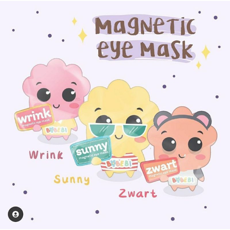 Bobebi Magnetic Eye Mask | Masker Mata