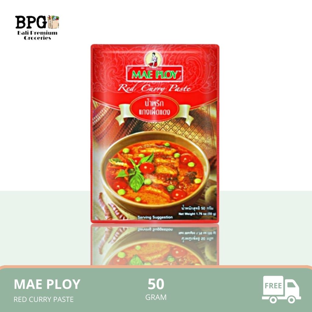 

MAE PLOY Red Curry Paste 50 Gr