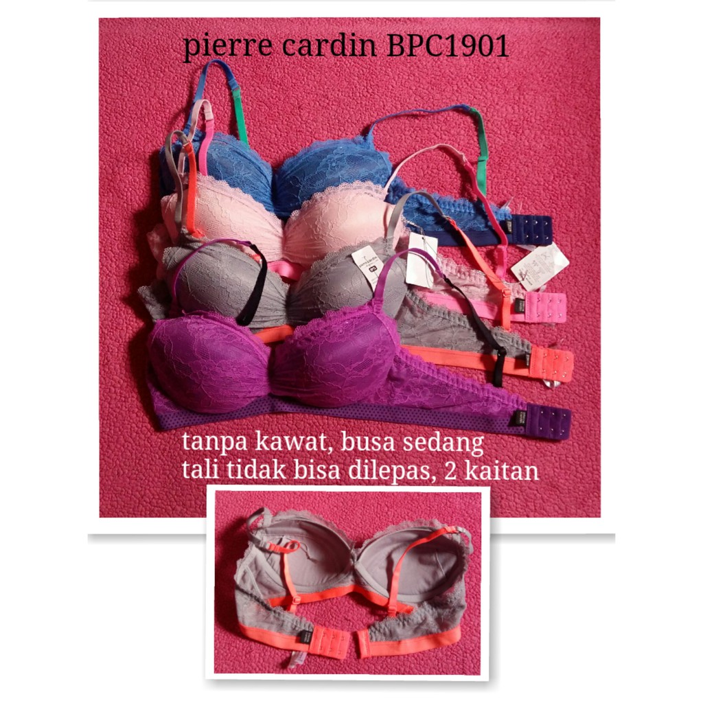 Bra pierre cardin tanpa kawat bpc1901 pierre cardin murah