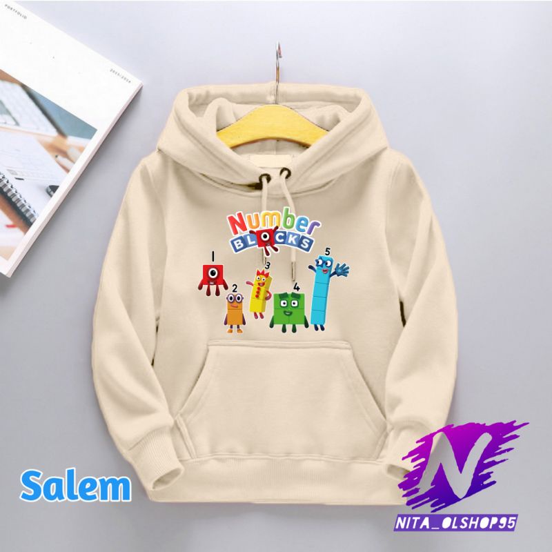 hoodie nomber blocks hoodie anak nomber blocks hoodie number block