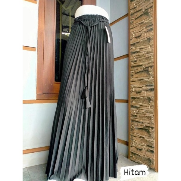 ROK PLISKET IMPORT PREMIUM/ ROK KERJA/ FLARE SKIRT/ ROK WANITA BAHAN PREMIUM/ ROK MUSLIMAH DEWASA