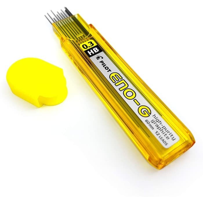 

Pilot ENO-G Pencil Lead 0.3mm HB Refill Isi Pensil Mekanik 0.3 mm
