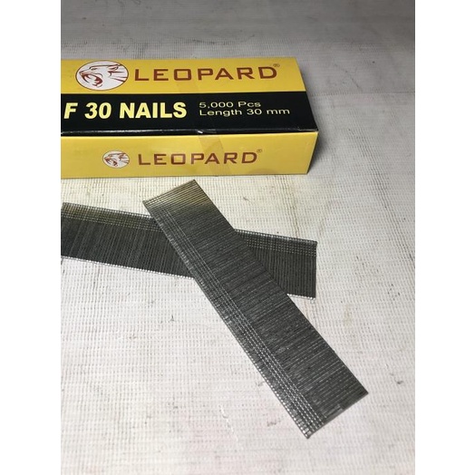 

♝ ISI PAKU TEMBAK F30 LEOPARD-REFILL AIR NAILER-30MM ➤