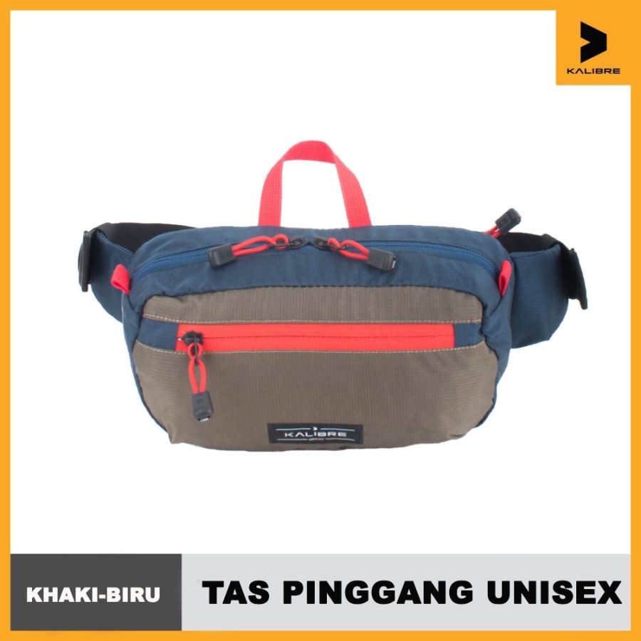 Kalibre Waist Bag Flixie Khaki - navy slingbag art  921282226