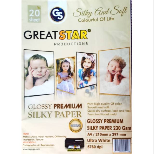 

SILKY 230GSM GREAT STAR