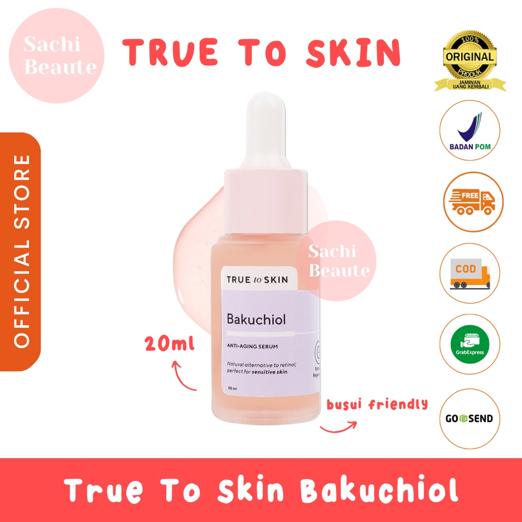 True to Skin Bakuchiol Anti-aging Serum(Natural Retinol - Water Based serum)