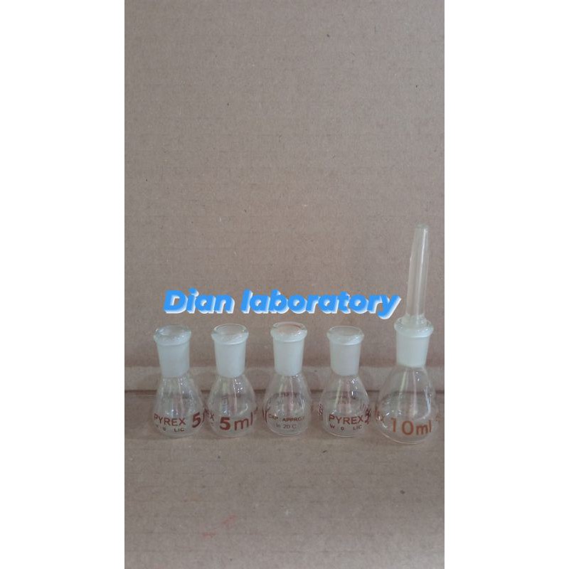 Picnometer 5ml pyrex piknometer