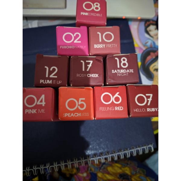 Lipstik Wardah - Exclusive Matte Lip Cream