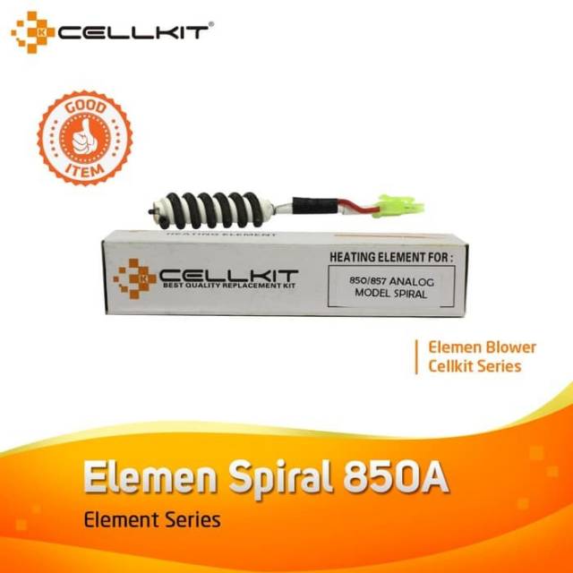 Elemen blower uap analog spiral 850/857/950 cellkit