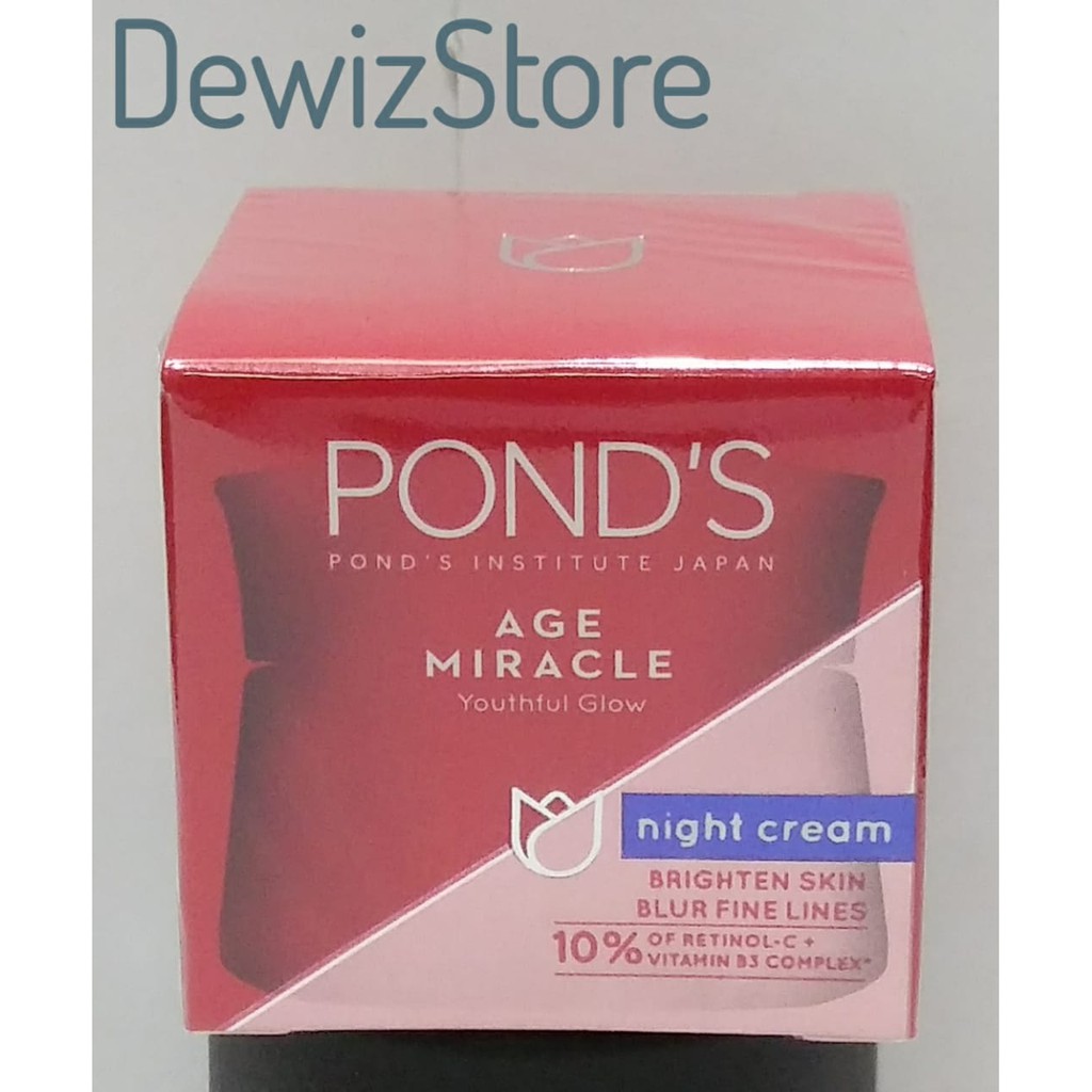 POND'S AGE MIRACLE YOUTHFUL GLOW NIGHT CREAM - 10GR (KECIL)