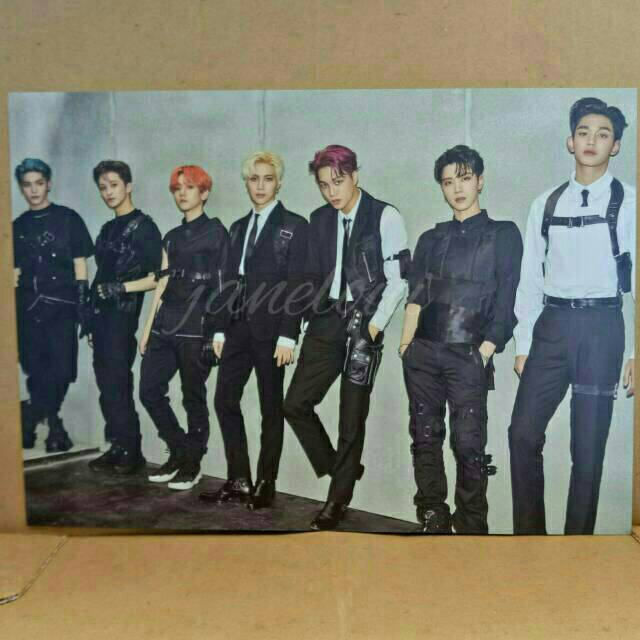 SuperM Official Postcard US Ver / Super One Album PC Baekhyun Taemin Kai Taeyong Ten Mark Lucas Phot