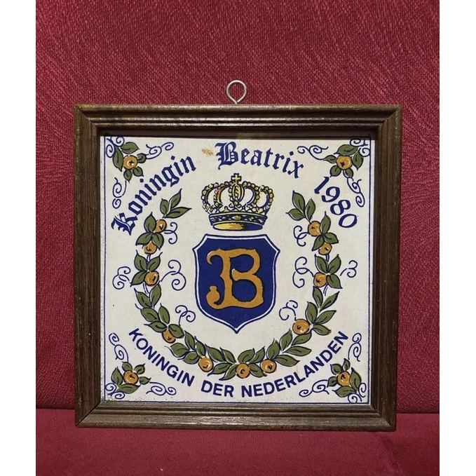 Hiasan dinding  tegel Nederland lawas