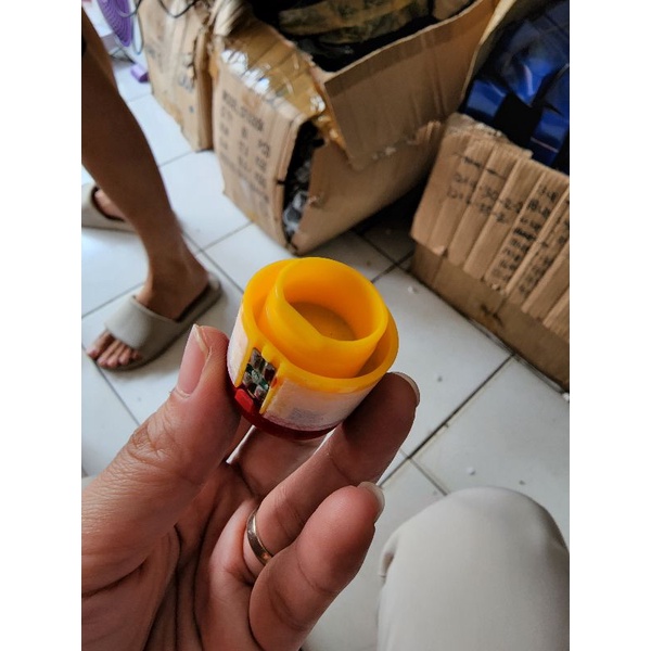 spool mic kuning