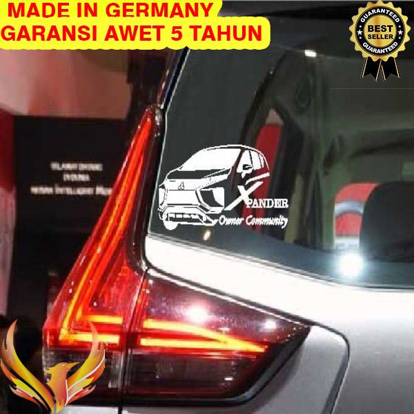 Jual Termurah Stiker New Xpander Club Owner Community Mobil Kaca Belakang Sticker Phoenix Star