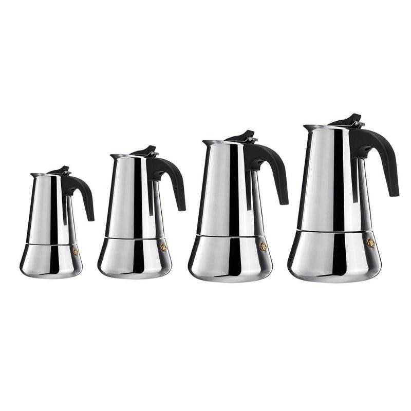 OneTwoCups Espresso Coffee Maker Moka Pot Teko Stovetop Filter - Z21 ( Al-Yusi )