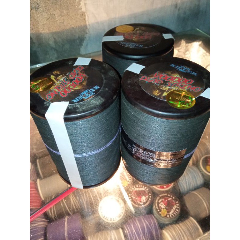 Senar Gelasan Mati Total (Matot) Layangan Voodoo  BY MLB 0,18 (full treatmen) kelas Turnament String