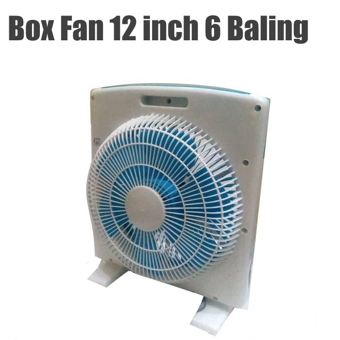 Pisces Box Fan Kipas Angin 12 Inch 6 Baling