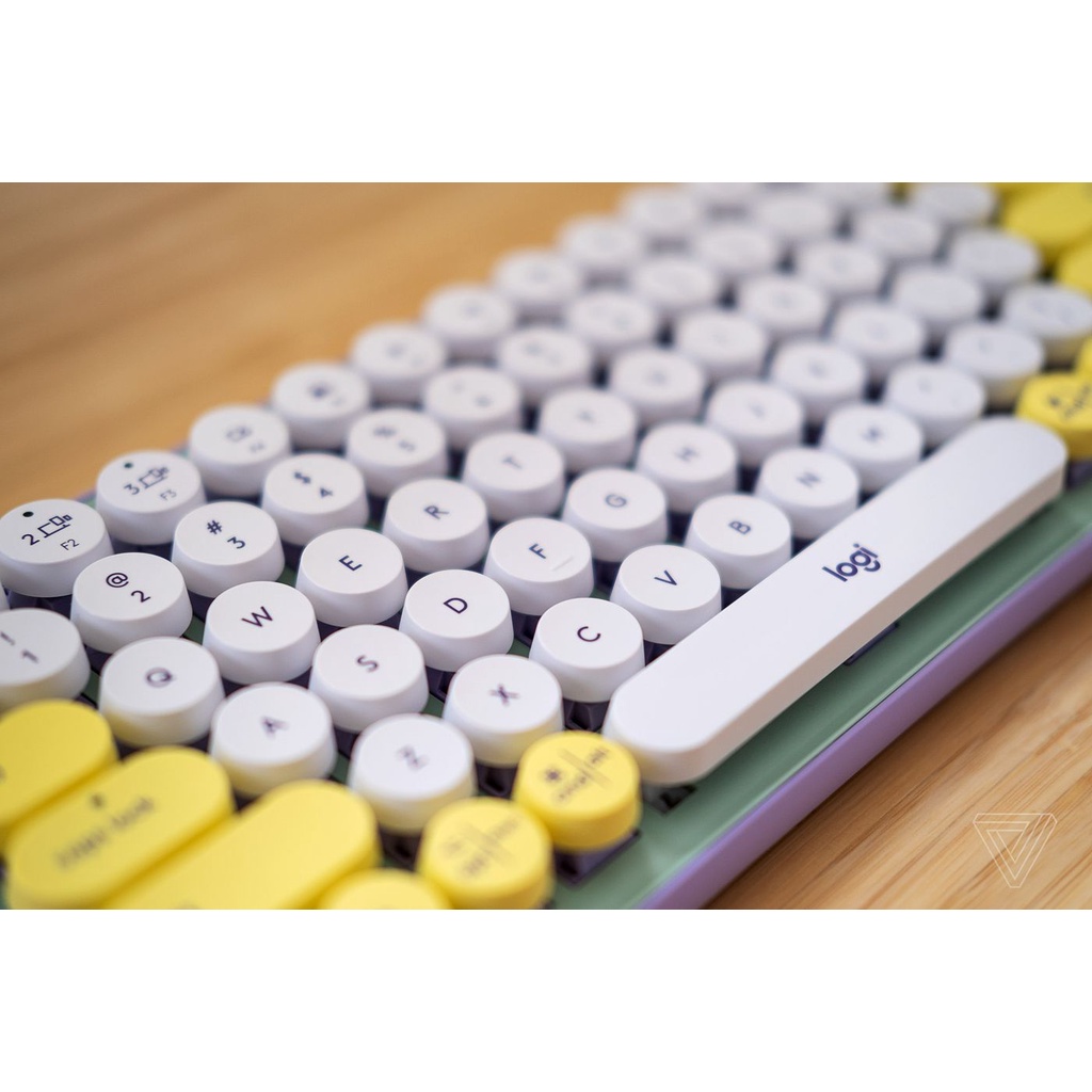 Logitech POP Keys Wireless Mechanical Emoji Keyboard