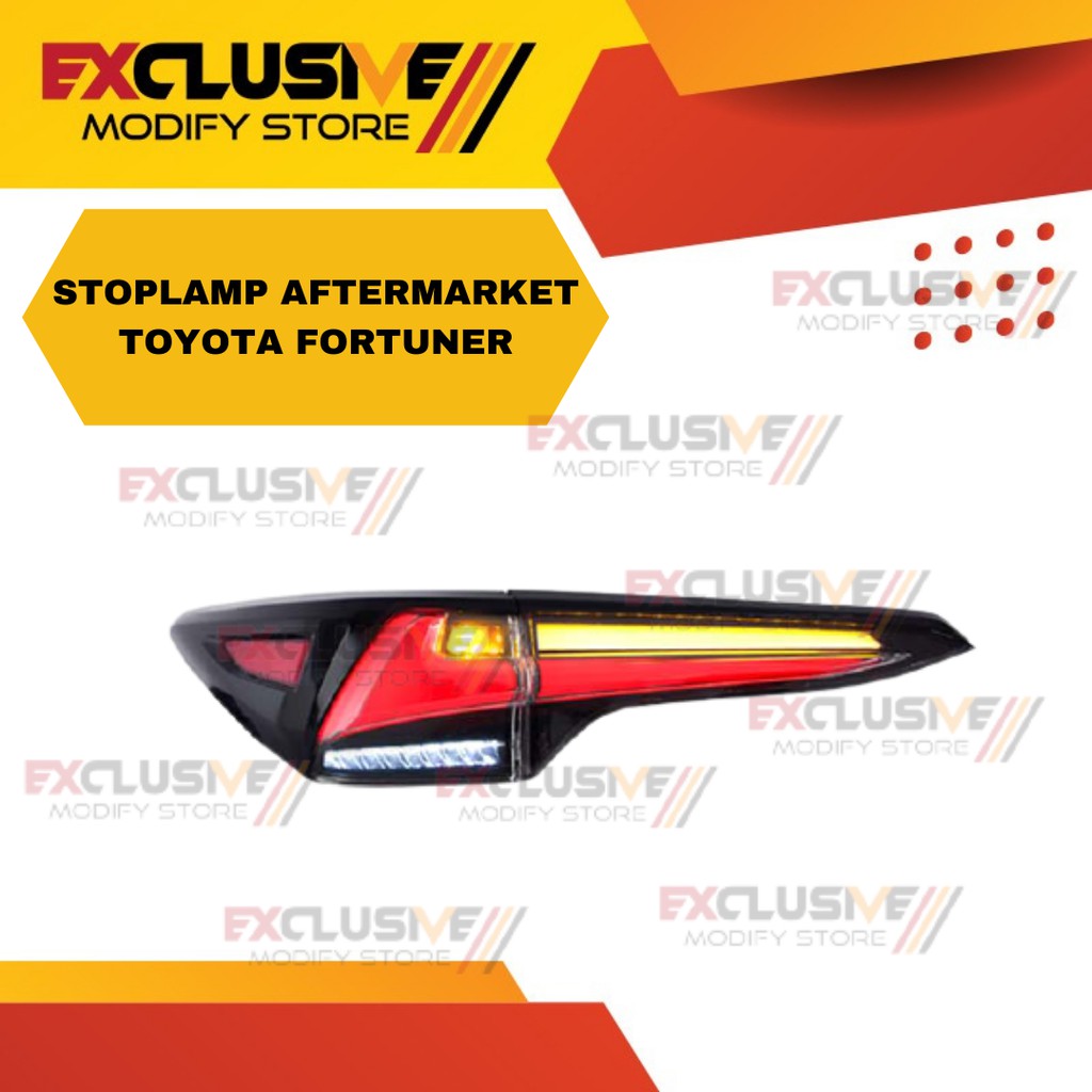 STOP LAMP FORTUNER VRZ 2016 SMOKE