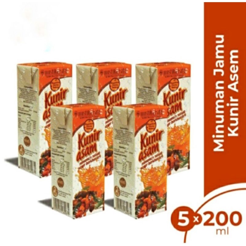 minuman kunir asem 200ml mustika ratu