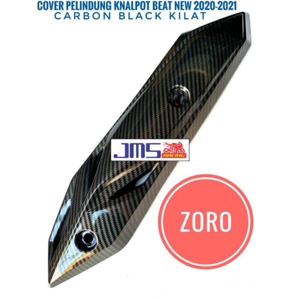 tutup cover carbon knalpot beat deluxe 2020 beat street new 2020 zoro