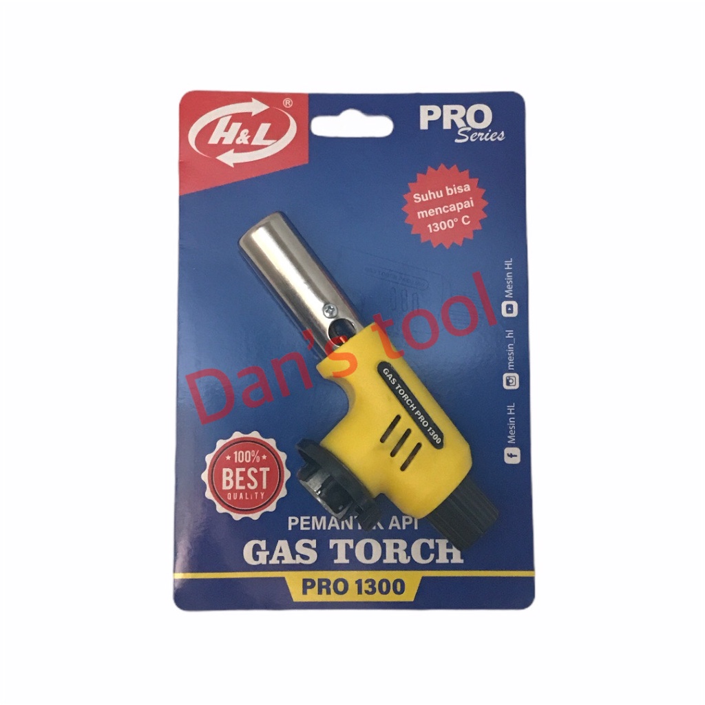 Gas Torch Lpg ( Otomatis Dengan Pemantik )