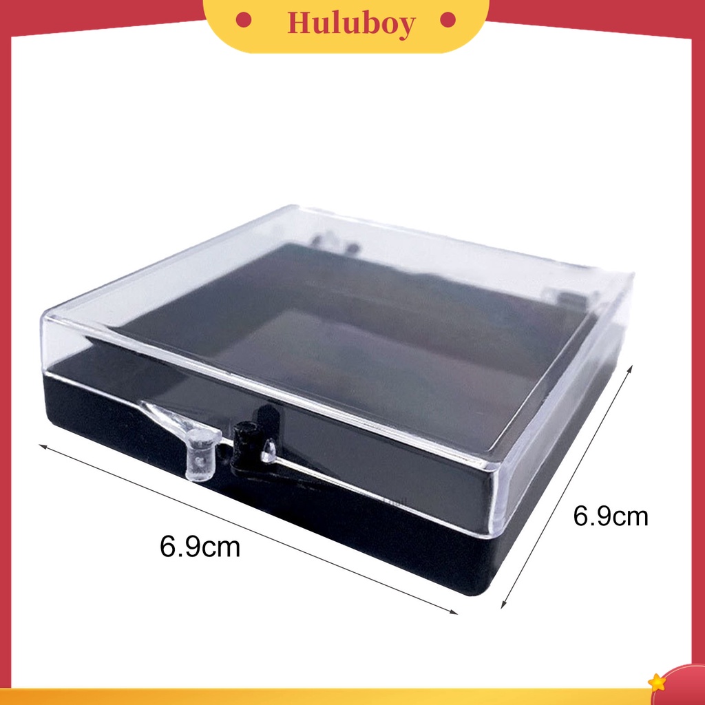 Huluboy Huluboy♡ 3pcs / Set Stand Display Kuku Palsu Tebal Tekstur Transparan Untuk Rumah