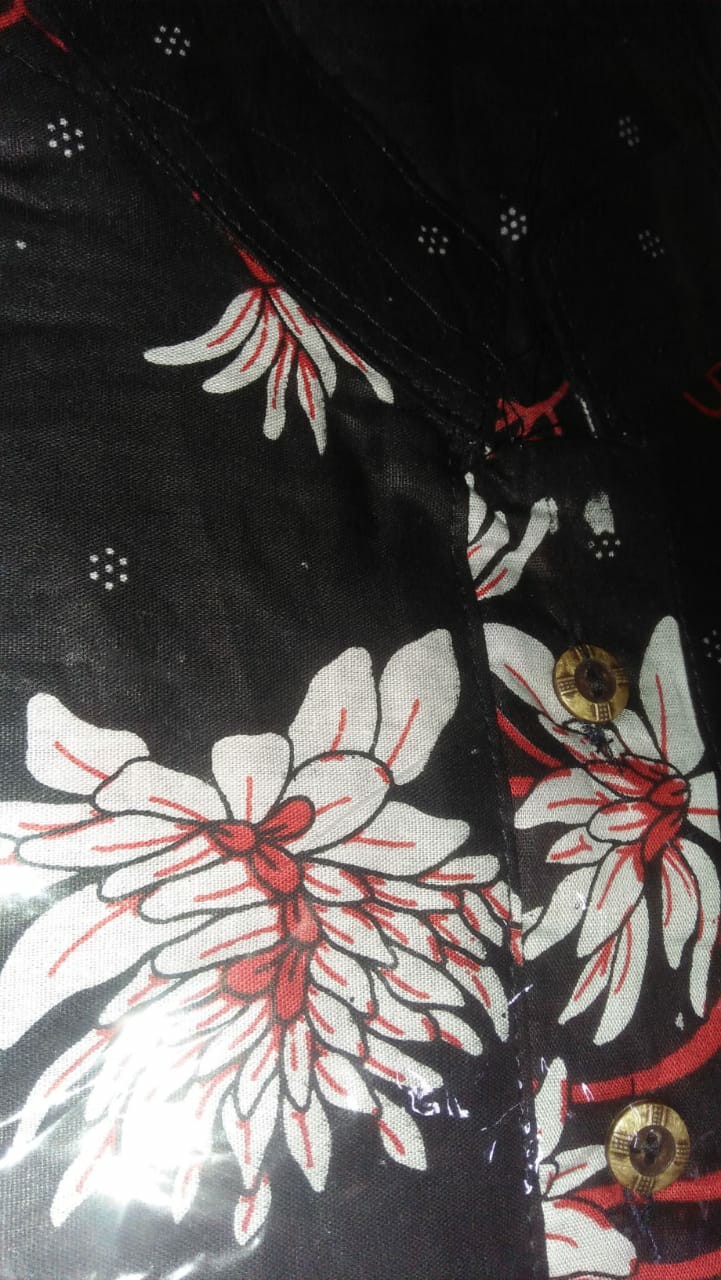 Gamis Batik Terlaris Motif Padi Kipas Mega Mendung Sakura| Batik Pekalongan | Katun Halus