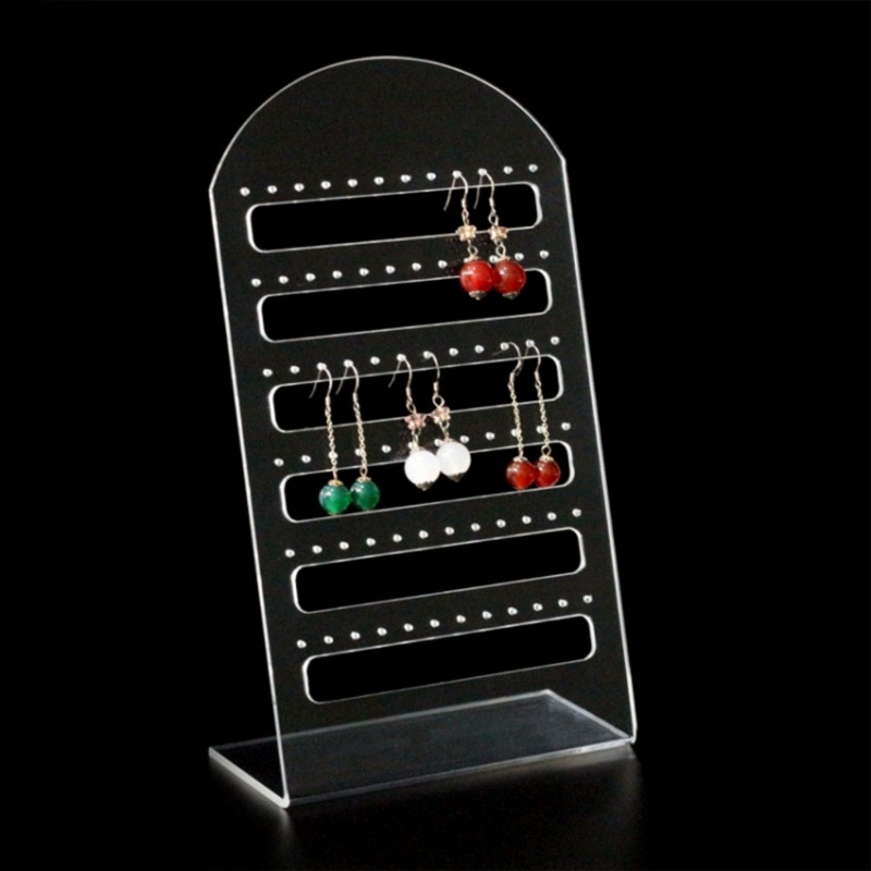 Rak Stand Holder Display Anting Bahan Akrilik