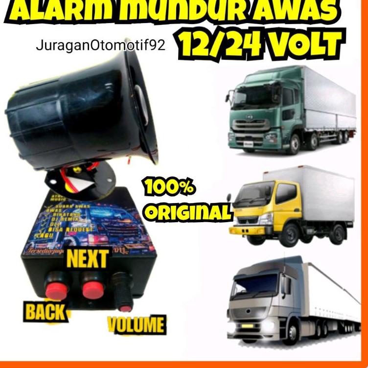 Alarm mundur / alarm mundur awas / alarm mundur truk / alaram mundur lagu / carry / alaram mundur Av