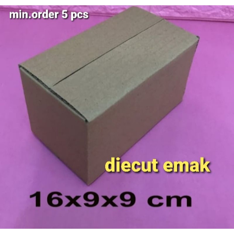 

KARDUS / BOX / 16x9x9 cm / PACKING POLOS BARU ST